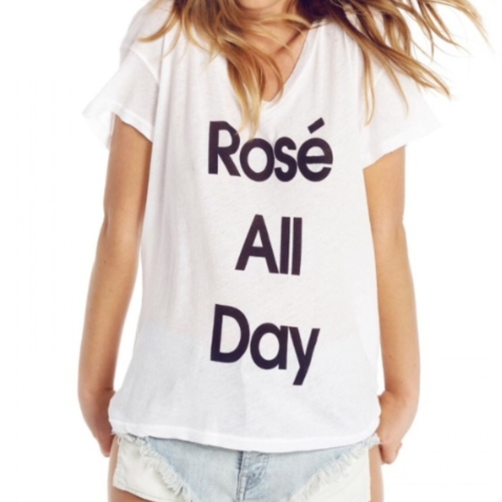 Wildfox | Rosé All Day T-Shirt XS
